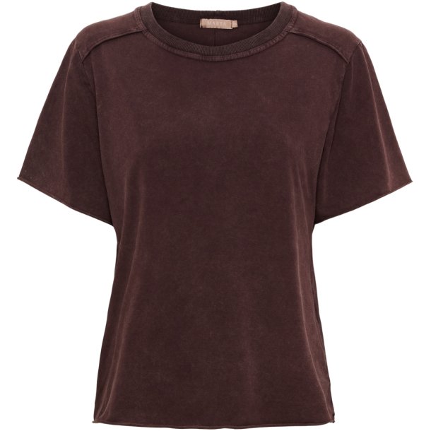 Marta Du Chateau - MdcAlouette T-Shirt Bordeaux