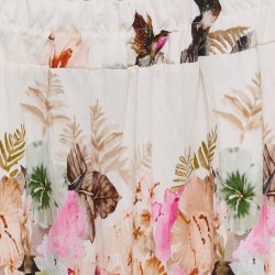 Marta Du Chateau - MdcGrethe Bukser Blomsterprint Camel.