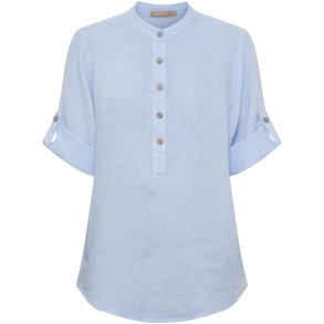 Marta Du Chateau -  MdcLarisa Skjorte m. korte �rmer Lysebl�