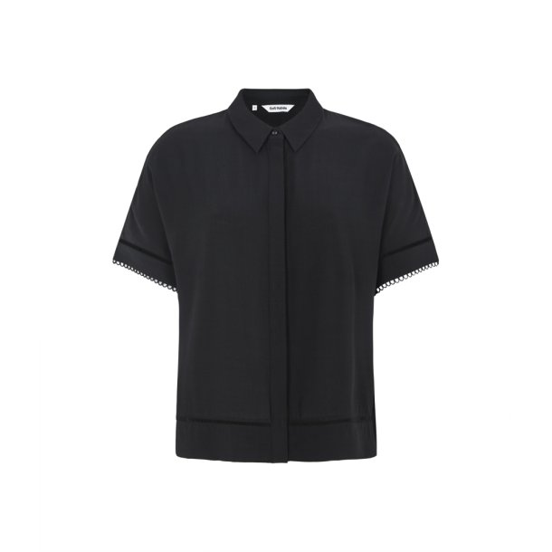 Soft Rebels - SRLima Freedom Skjorte m. korte �rmer Sort 