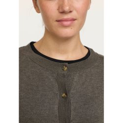 Soft Rebels - SRMarla Cardigan Strik Canteen Melange 