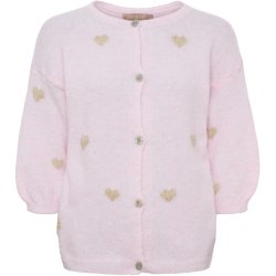 Marta Du Chateau - MdcParisa Strikcardigan m. hjerter Rose
