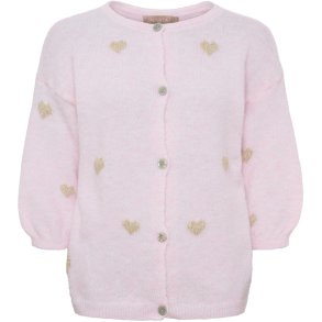 Marta Du Chateau - MdcParisa Strikcardigan m. hjerter Rose