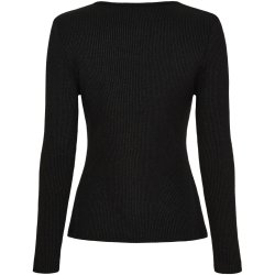 MDC -  MdcLunara Lang�rmet Bluse Sort Flere strs. 42% viskose, 30% polyester, 20% nylon, 8% lurex