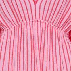 Marta Du Chateau - MdcClario Kjole R�d/Baby Pink