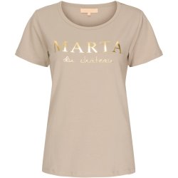 Marta Du Chateau - MdcJeanette T-Shirt Sand
