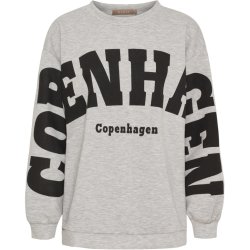 Marta Du Chateau - MdcHibiscus Sweatshirt Gr�/Sort