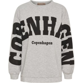 Marta Du Chateau - MdcHibiscus Sweatshirt Gr�/Sort