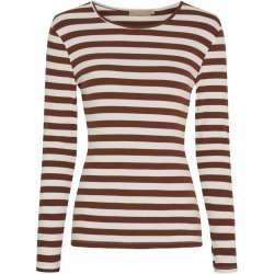 Marta Du Chateau - MdcBegonia Lang�rmet Bluse Brun