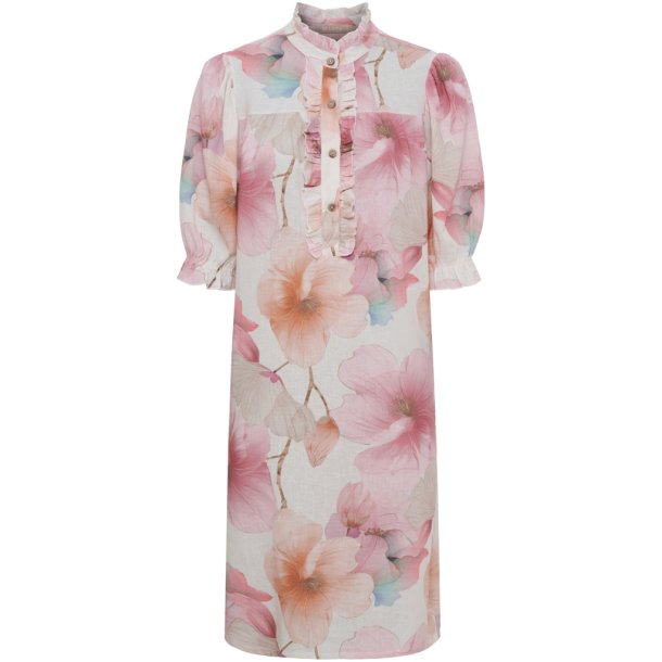 Marta du Chateau - MdcJoella Kjole Pink Blomster