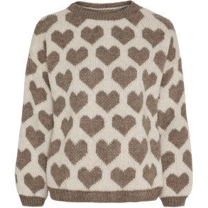 Marta Du Chateau - MdcCara Strik Brun/Beige