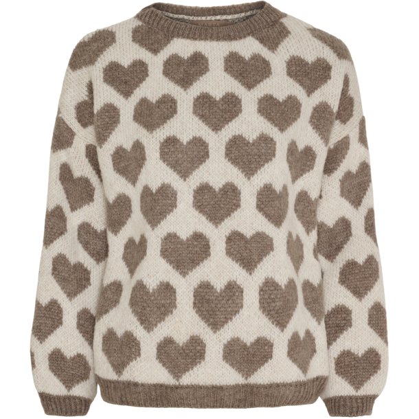 Marta Du Chateau - MdcCara Strik Brun/Beige