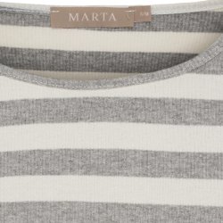 Marta Du Chateau - MdcBegonia Lang�rmet Bluse Gr�