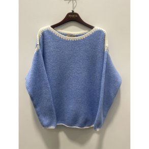 MDC - MdcLinette Strik Bl� Flere strs. 68% akryl, 12% polyester, 11% nylon, 6% lana, 3% spandex