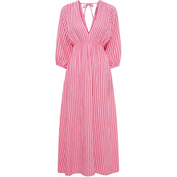 Marta Du Chateau - MdcClario Kjole R�d/Baby Pink