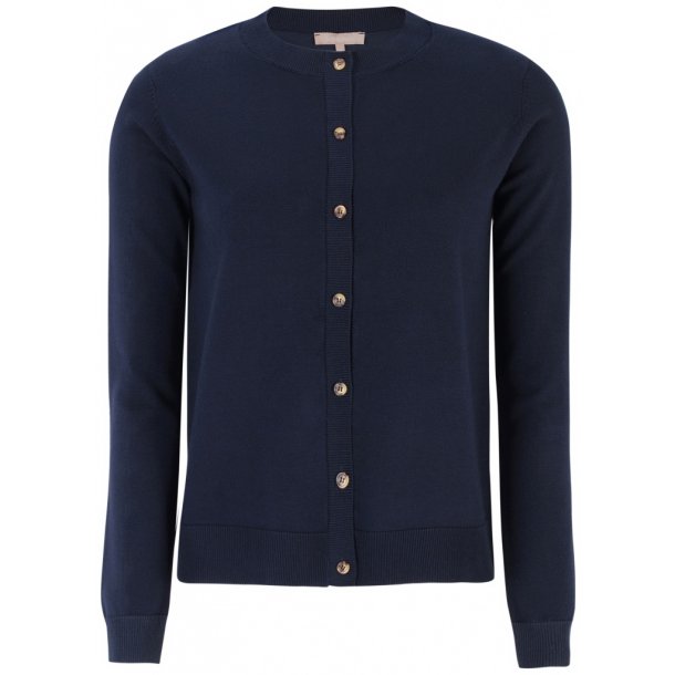 Soft Rebels - SRMarla Cardigan Strik M�rkebl� 
