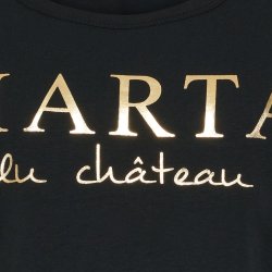 Marta Du Chateau - MdcJeanette T-Shirt Sort