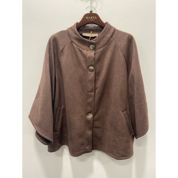 MDC - MdcBritta Jakke Brun Onesize 94% polyester, 6% elastan