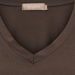 Marta Du Chateau - MdcSabela T-Shirt M�rkebrun