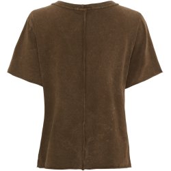 Marta Du Chateau - MdcAlouette T-Shirt M�rkebrun