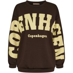 Marta Du Chateau - MdcHibiscus Sweatshirt Brun/Gul