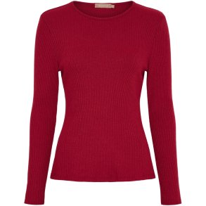 Marta Du Chateau - MdcLunara Lang�rmet Bluse - Bordeaux