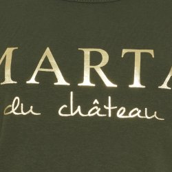 Marta Du Chateau - MdcJeanette T-Shirt Milit�rgr�n