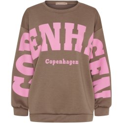Marta Du Chateau - MdcHibiscus Sweatshirt Fango