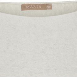 Marta Du Chateau - MdcHyldeblomst Strik Hvid Onesize