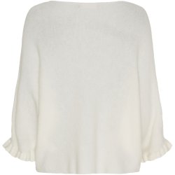 Marta Du Chateau - MdcHyldeblomst Strik Hvid Onesize