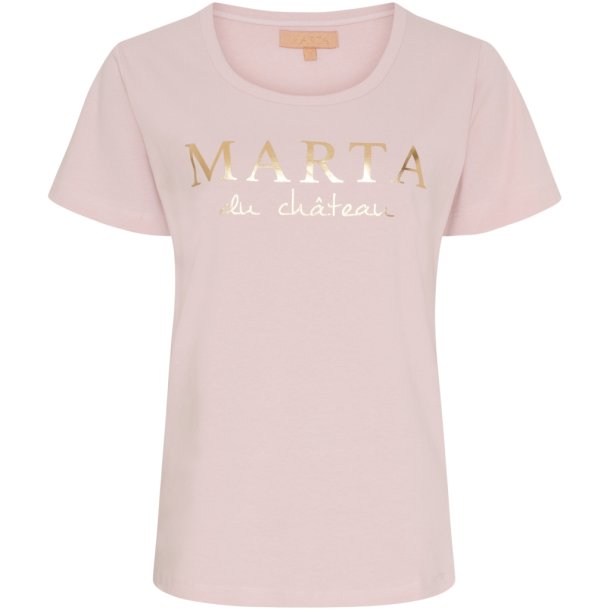 Marta Du Chateau - MdcJeanette T-Shirt Rose