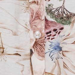 Marta Du Chateau - MdcJordan Skjorte Beige/Blomsterprint.