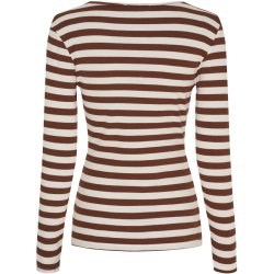 Marta Du Chateau - MdcBegonia Lang�rmet Bluse Brun