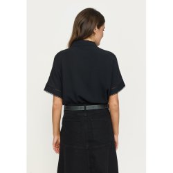 Soft Rebels - SRLima Freedom Skjorte m. korte �rmer Sort 
