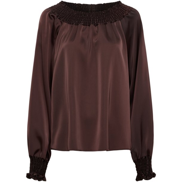 Marta Du Chateau - MdcVerona Bluse Brun Onesize