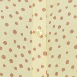 Marta Du Chateau - MdcDestiny Bluse m. prikker Gul 