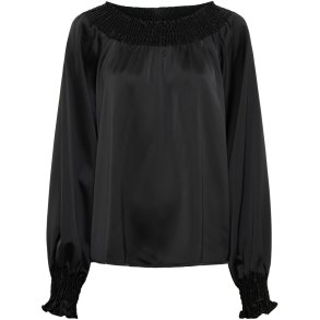 Marta Du Chateau - MdcVerona Bluse Sort Onesize