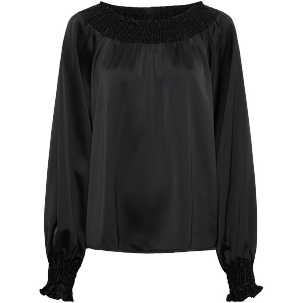 Marta Du Chateau - MdcVerona Bluse Sort Onesize