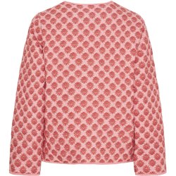 MDC - MdcAvril Jakke m. blomster Pink 50% bomuld, 50% polyester Flere strs.