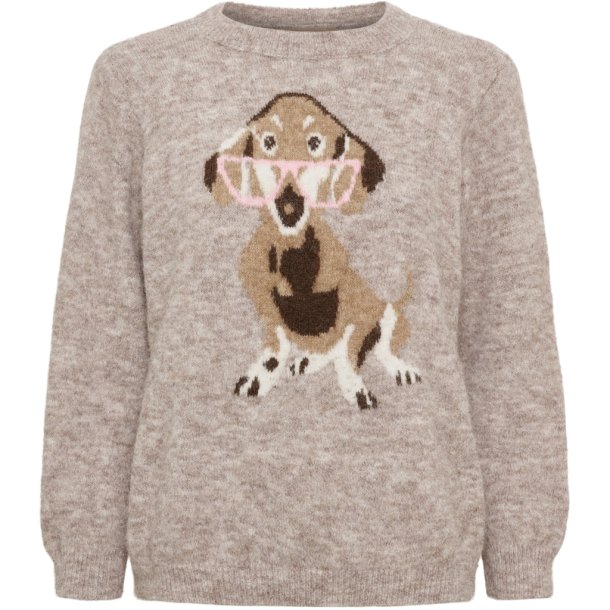 Marta Du Chateau - MdcCoraline strik m. hund Fango