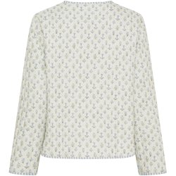 MDC - MdcAvril Jakke m. blomster Bl� 50% bomuld, 50% polyester Flere strs.