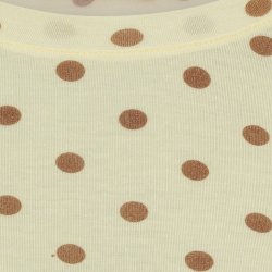 Marta Du Chateau - MdcElissa Top m. prikker Gul Flere strs.