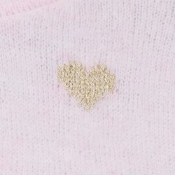 Marta Du Chateau - MdcParisa Strikcardigan m. hjerter Rose