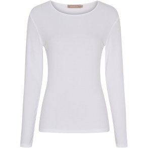 Marta Du Chateau - MdcAster Lang�rmet Bluse Hvid