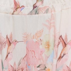 Marta Du Chateau - MdcGrethe Bukser Rosa/Blomstermotiv