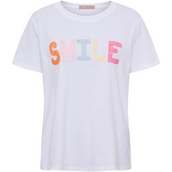Marta Du Chateau - MdcVespera T-Shirt "Smile" Hvid