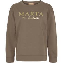 Marta Du Chateau - MdcAnnemette Sweatshirt Fango