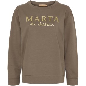 Marta Du Chateau - MdcAnnemette Sweatshirt Fango