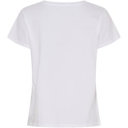 MDC - MdcHerdis T-Shirt "SOHO" Hvid/Lyser�d 90% bomuld, 10% elastan Flere strs.