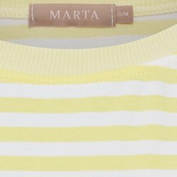 Marta Du Chateau - MdcJamila T-Shirt m. striber Gul